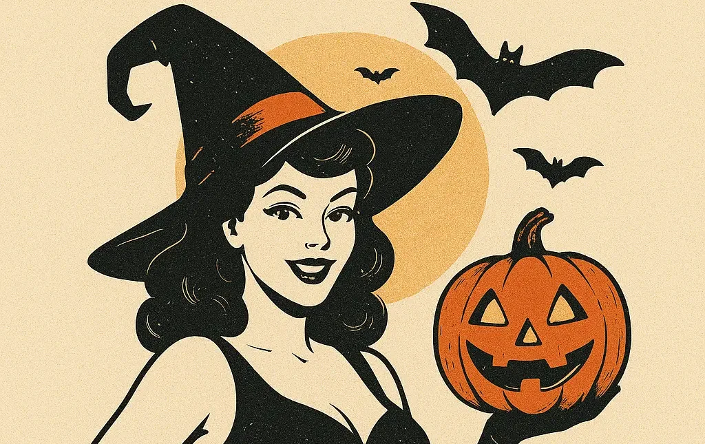 halloween en pin up