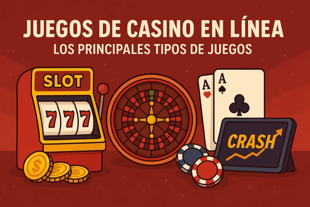 Juegos en los casinos en línea