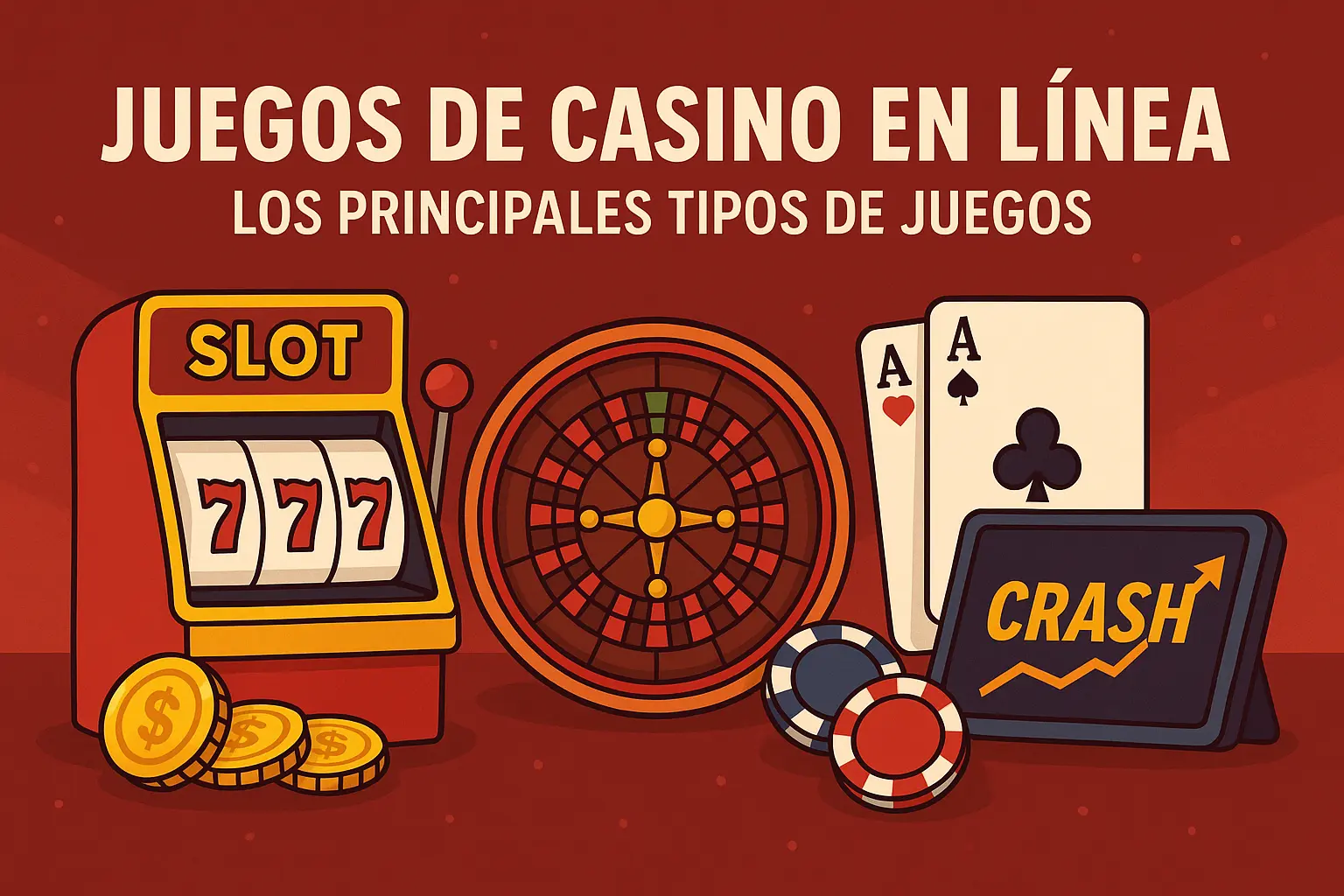 Juegos en los casinos en línea
