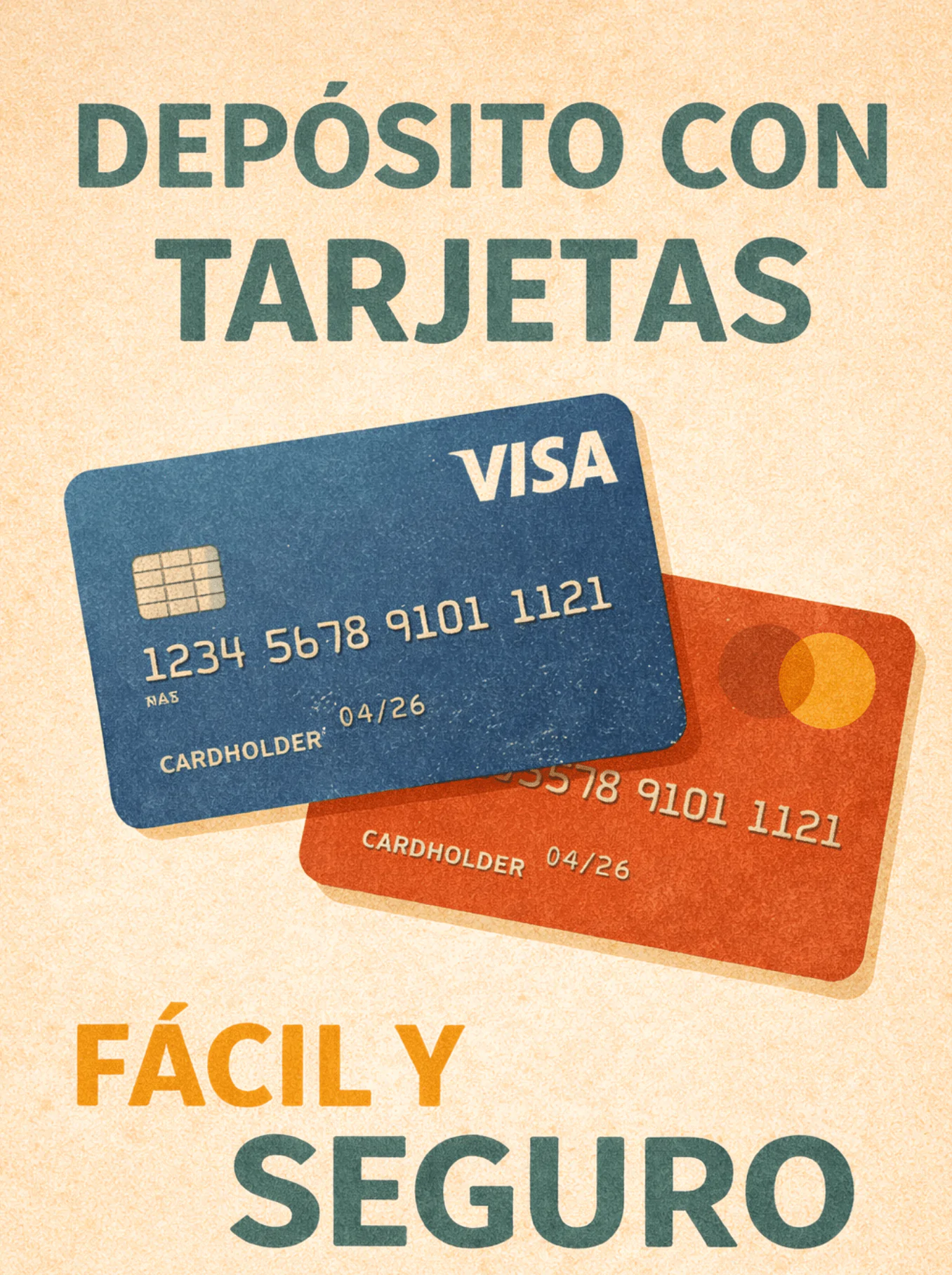Pagos con tarjeta (VISA y MasterCard)